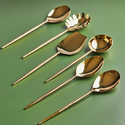 Premium 6-Piece Serving set in Gold