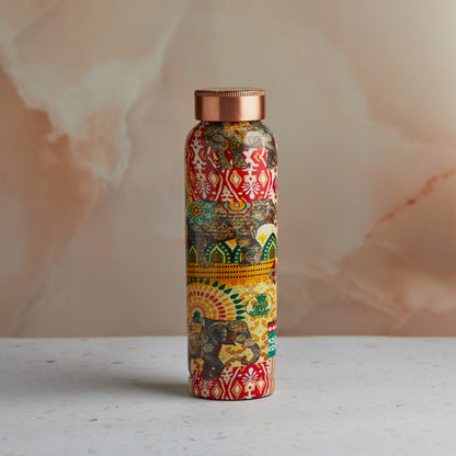 Pure Copper Ayurvedic Water Bottle My Desh 900ml